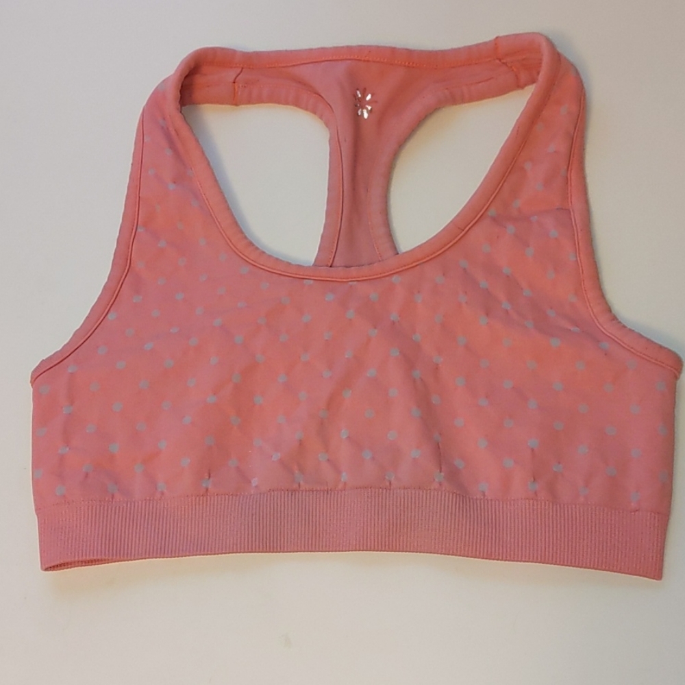 Athleta Reversible Pale Orange Sports Bra